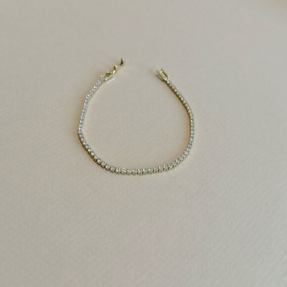 Tennis bracelet M986 - Picture 3 of 4